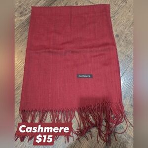 Cashmere womens scarf